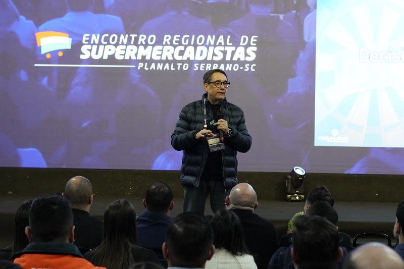 Encontro Regional da Associação Catarinense de Supermercados (Acats) do Planalto Serrano, em Lages, reuniu cerca de 300 profissionais supermercadistas de diferentes áreas 