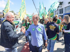 Encontro em Bigua&ccedil;u re&uacute;ne candidatos, lideran&ccedil;as e partidos aliados em apoio &agrave; reelei&ccedil;&atilde;o.