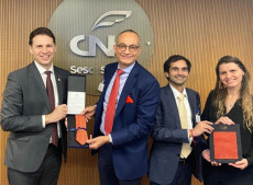 L&iacute;deres empresariais indianos conheceram a estrutura do Sistema CNC-Sesc-Senac e discutiram possibilidades de aproxima&ccedil;&atilde;o entre empresas dos dois pa&iacute;ses.

