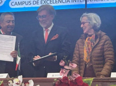 O acordo foi assinado pelo presidente de honra do Instituto, Edson Busch Machado, pela presidente executiva, Eula Maciel, e pelo reitor da Universidade de Ixtlahuaca CUI, Dr. Margarito Ortega Ballesteros.