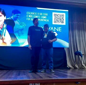 A atração principal do workshop ficou por conta de Giovane Gávio, campeão olímpico pela Seleção Brasileira de Vôlei
