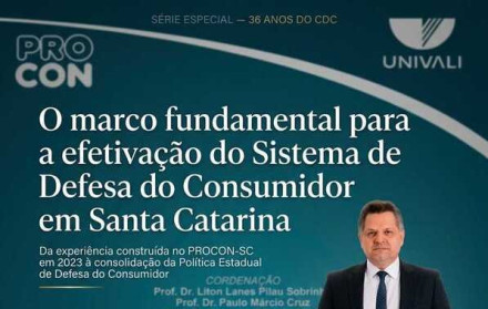 Advogado, especialista em Direito do Consumidor, articulista, articulador e analista pol&iacute;tico.