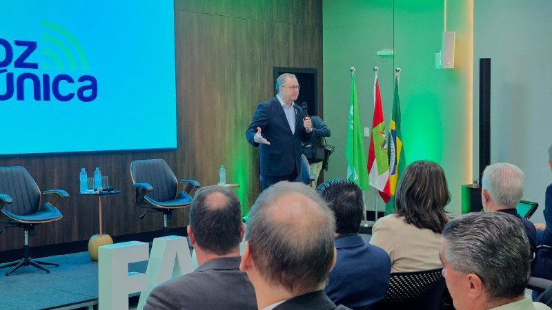 Presidente da Facisc, Elson Otto, destaca que o encontro reforça a proposta de aproximar o setor produtivo da classe política a partir de uma agenda construída de forma coletiva.