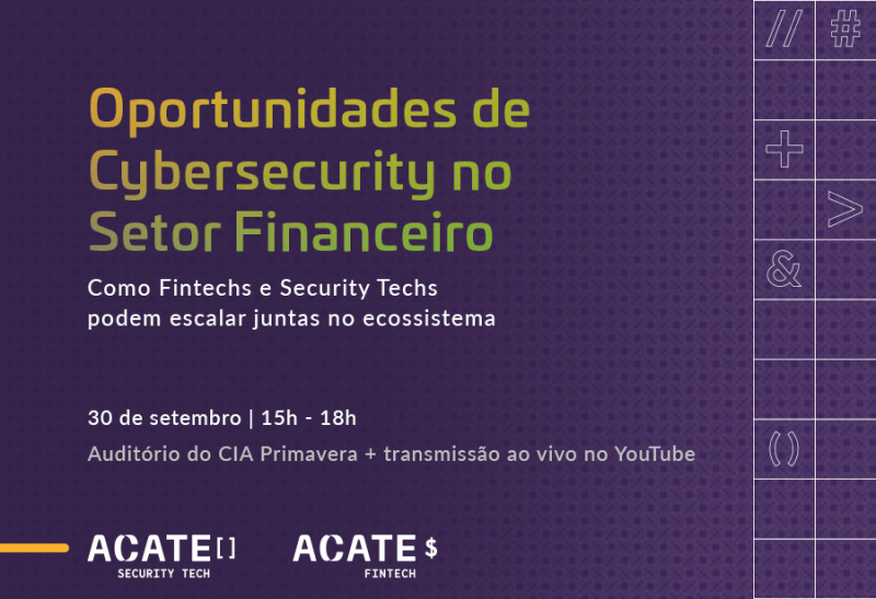 O encontro reúne líderes de empresas de tecnologia e grandes players do mercado para networking e trocas de experiências sobre o futuro das finanças e da segurança da informação.