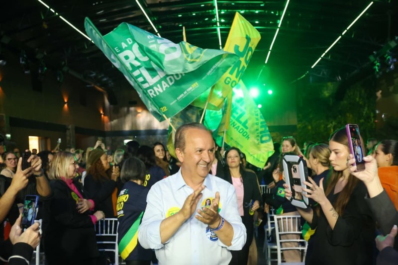 Governador registra 54% das intenções de voto, enquanto todos os demais candidatos juntos somam 26%
.