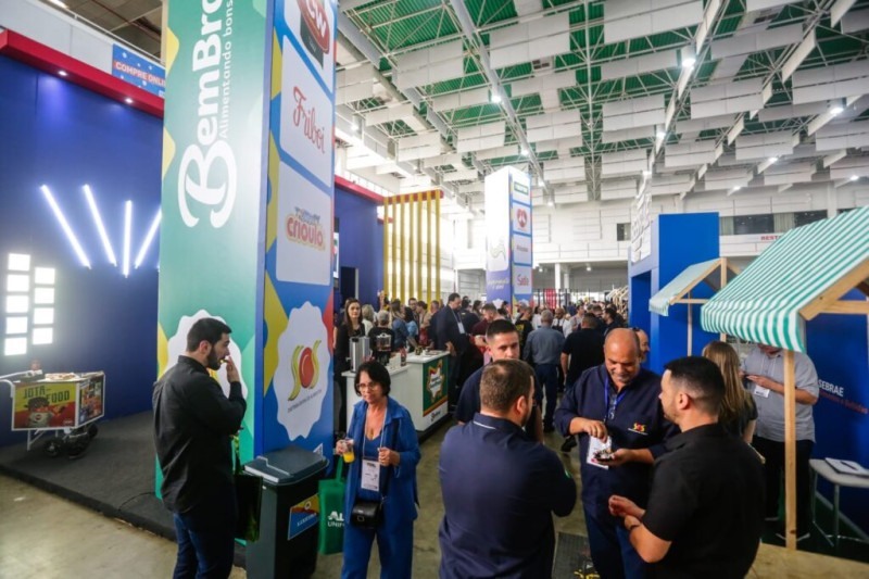 Em espaço coletivo, 26 empresas catarinenses expõem seus produtos na 5ª edição do maior evento de food service do Sul do país.
