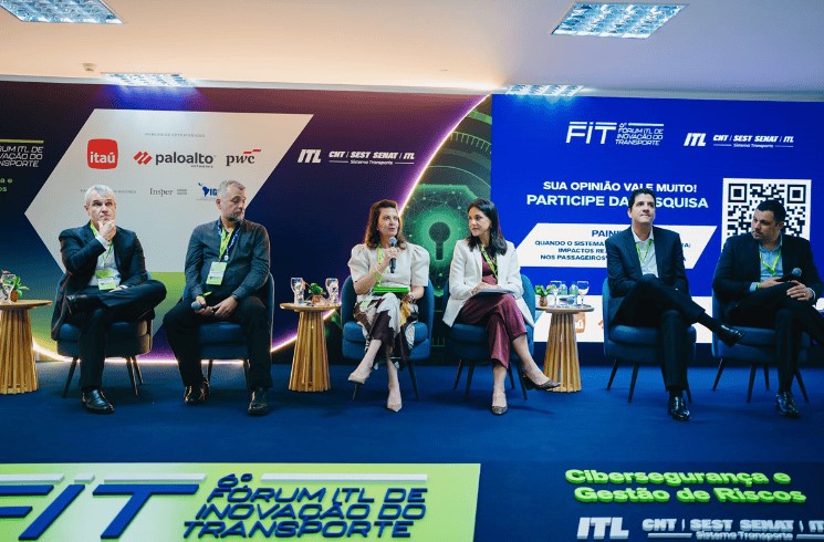 6º Fórum ITL debate cibersegurança, inteligência artificial e proteção de dados no transporte.