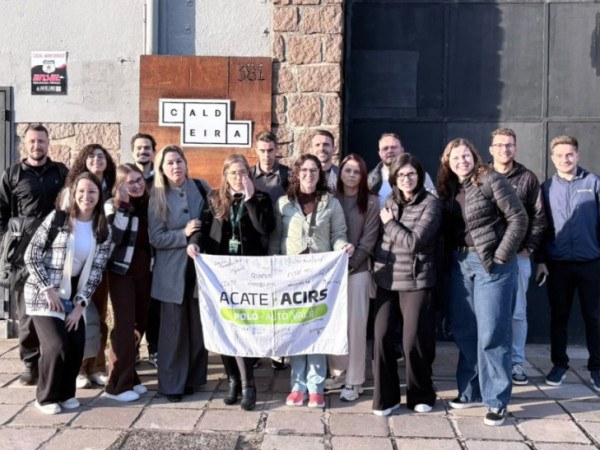 Grupo participou da Semana Caldeira e conheceu ambientes de inova&ccedil;&atilde;o do Instituto Caldeira e do Tecnopuc.

