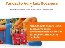 Aurora Coop Sustentabilidade - Funda&ccedil;&atilde;o Aury Luiz Bodanese