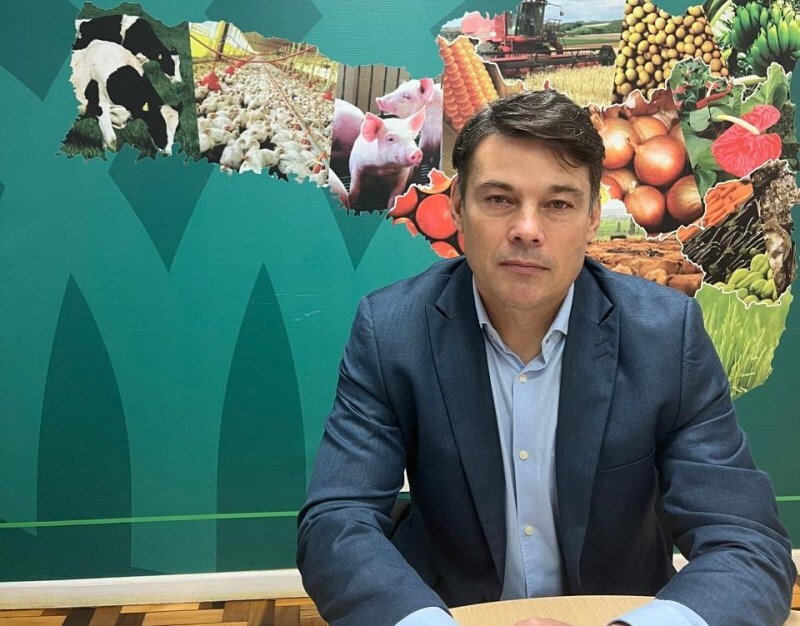 vice-presidente da Faesc, Clemerson Argenton Pedrozo.