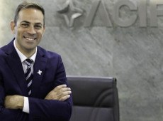 C&eacute;lio Bernardi, Presidente da Associa&ccedil;&atilde;o Empresarial de Florian&oacute;polis (ACIF).