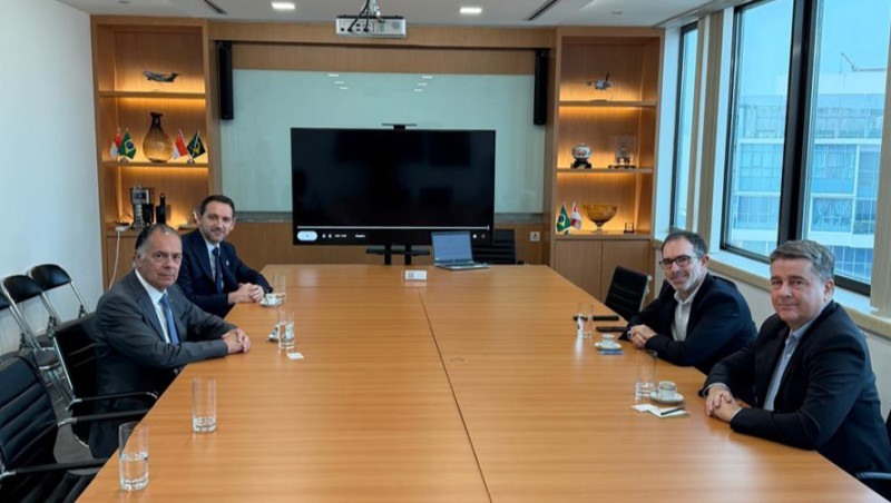 Reunião da Embaixada do Brasil em Singapura.