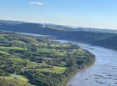 SAER/FRON realiza monitoramento a&eacute;reo contra crimes ambientais durante a piracema.
