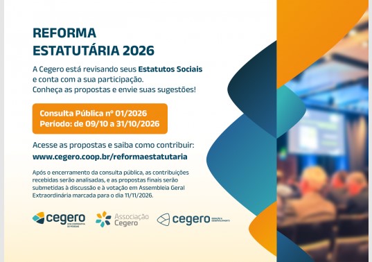 As Assembleias Gerais Extraordinárias serão realizadas no dia 11 de novembro.