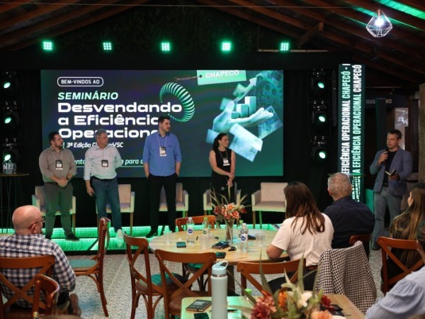 Semin&aacute;rio Desvendando a Efici&ecirc;ncia Operacional, promovido pelo Instituto SENAI de Tecnologia.

