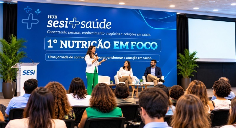 Promovido pelo SESI, o 1º Nutrição em Foco acontece no dia 7 de novembro e abordará temas como inflamação silenciosa, medicamentos GLP-1, saúde cerebral feminina e modulação hormonal.
