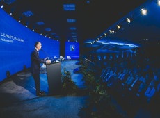 Gilberto Seleme, presidente da FIESC fez a abertura do evento. 
