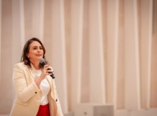 Sarah Saldanha, superintendente nacional do IEL, ressaltou o papel da institui&ccedil;&atilde;o na articula&ccedil;&atilde;o de conhecimentos e metodologias para fortalecer a atua&ccedil;&atilde;o integrada do Sistema Ind&uacute;stria.