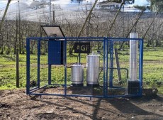 A tecnologia ajuda a minimizar os danos  ao reduzir o tamanho das pedras de gelo de granizo, que podem se desintegrar antes de atingir o solo.